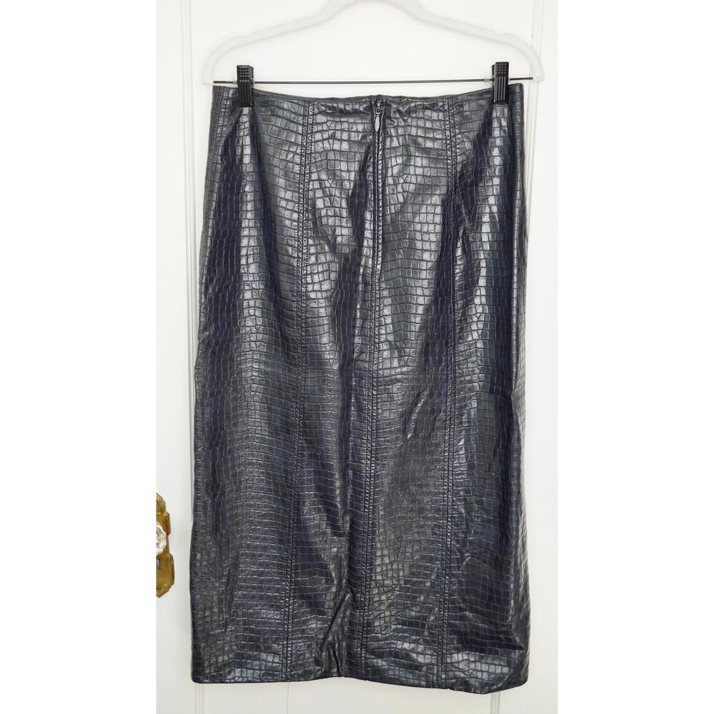 Tanya Taylor Salma Skirt Midi Belted High Waist Structured A-Line Sz 8 - Picture 5 of 6